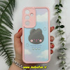 قاب گوشی Galaxy A55 سامسونگ طرح سیلیکونی Solid آینه ای محافظ لنزدار طرح خرگوش صورتی کد 11531