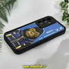 قاب گوشی Galaxy A55 سامسونگ طرح سیلیکونی Solid آینه ای محافظ لنزدار طرح میمون آبی کد 11537