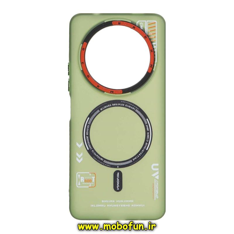 قاب گوشی Redmi A3 شیائومی طرح ژله ای اورجینال طرح مگ سیف اسپرت سبز کد 20611