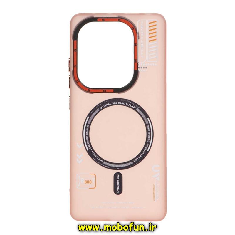قاب گوشی Redmi Note 13 Pro 4G / Poco M6 Pro 4G / Redmi Note 14S شیائومی طرح ژله ای اورجینال طرح مگ سیف اسپرت گلبهی کد 20742