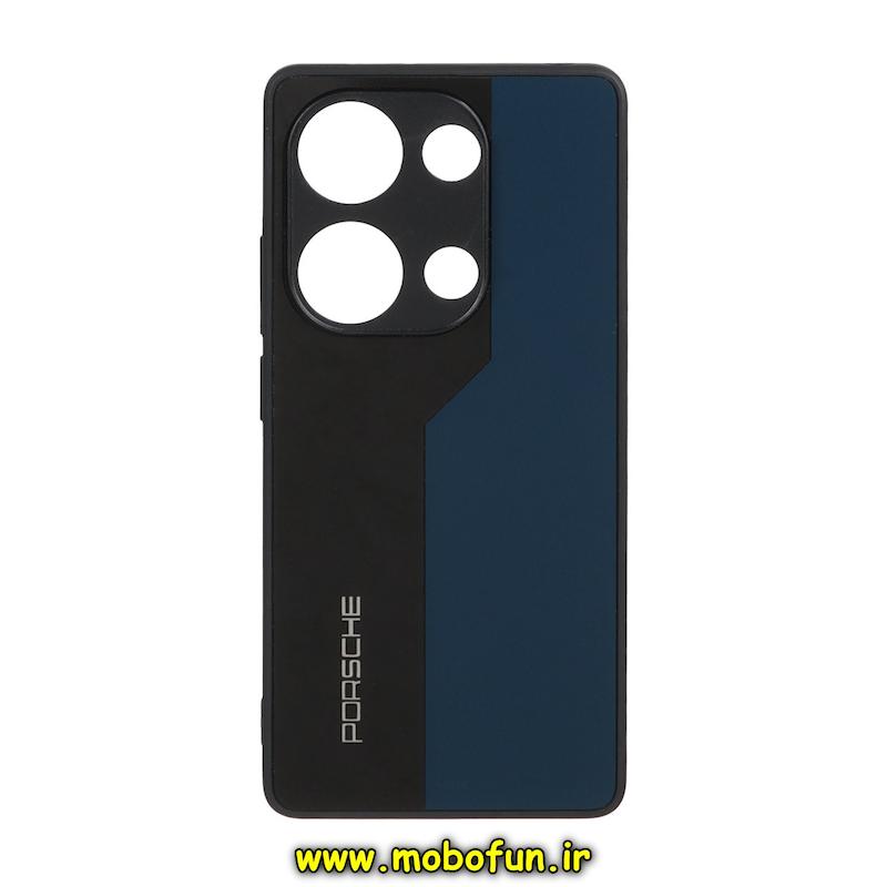 قاب گوشی Redmi Note 13 Pro 4G / Poco M6 Pro 4G شیائومی PVD مدل PORSCHE محافظ لنز دار مشکی سرمه ای کد 20749
