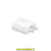 شارژر اصلی گوشی Galaxy C55 سامسونگ تک پورت 45W وات سامسونگ Type-C سه پین سوپر فست شارژ رنگ سفید (گارانتی 3 ماهه)
