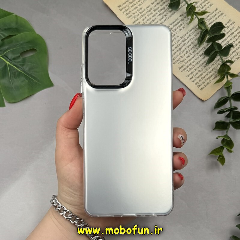 قاب گوشی Realme C55 ریلمی طرح So CooL اورجینال اسپرت نقره ای کد 11919