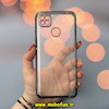 قاب گوشی Redmi 9C - Redmi 10A - Poco C3 شیائومی طرح الکتروپلیتینگ ژله ای شفاف محافظ لنز دار مشکی کد 11986