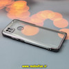قاب گوشی Redmi 9C - Redmi 10A - Poco C3 شیائومی طرح الکتروپلیتینگ ژله ای شفاف محافظ لنز دار مشکی کد 11986