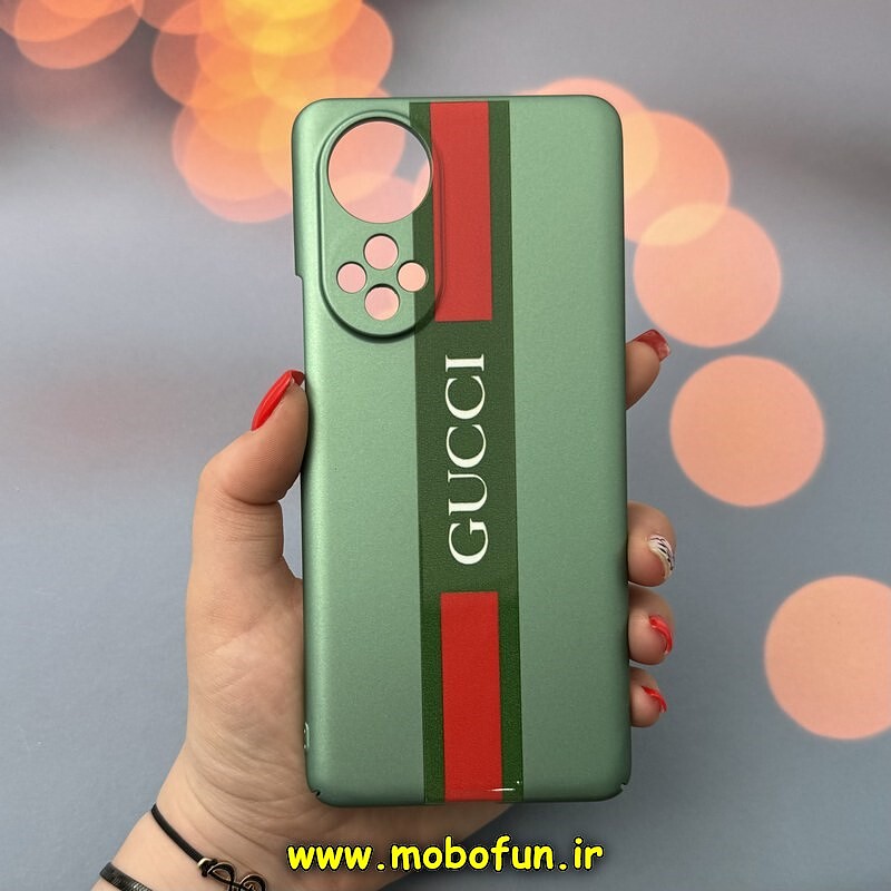 قاب گوشی Huawei Nova 9 - Honor 50 هوآوی طرح طلقی هارد PC فانتزی گوچی GUCCI کد 12374