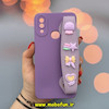 قاب گوشی Galaxy A10S سامسونگ طرح لاکچری دستبندی عروسکی برجسته محافظ لنز دار بنفش کد 12564
