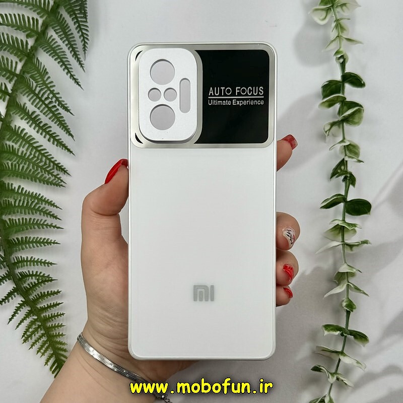 قاب گوشی Redmi Note 10 Pro 4G - Redmi Note 10 Pro Max شیائومی PVD مدل AUTO FOCUS محافظ لنز دار سفید کد 12674