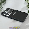 قاب گوشی Galaxy S23 FE سامسونگ PVD مدل AUTO FOCUS محافظ لنز دار مشکی کد 12692