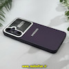 قاب گوشی Galaxy S23 FE سامسونگ PVD مدل AUTO FOCUS محافظ لنز دار بنفش تیره کد 12693