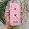 قاب گوشی Galaxy A21S سامسونگ طرح سیلیکونی Solid عروسکی برجسته محافظ لنزدار طرح کیارا Chiara صورتی کد 21952