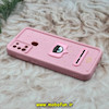 قاب گوشی Galaxy A21S سامسونگ طرح سیلیکونی Solid عروسکی برجسته محافظ لنزدار طرح کیارا Chiara صورتی کد 21952