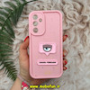 قاب گوشی Galaxy A54 سامسونگ طرح سیلیکونی Solid عروسکی برجسته محافظ لنزدار طرح کیارا Chiara صورتی کد 22017