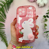 قاب گوشی iPhone 11 Pro آیفون طرح ژله ای شفاف بالشتی عروسکی محافظ لنز دار پام پام پشمالو گلبهی کد 22051