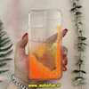 قاب گوشی iPhone 12 - iPhone 12 Pro آیفون طرح اکلیلی آکواریومی لاکچری نارنجی کد 13059