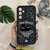 قاب گوشی Galaxy A35 سامسونگ طرح سیلیکونی Solid عروسکی خرسی جیر محافظ لنزدار مشکی کد 12756