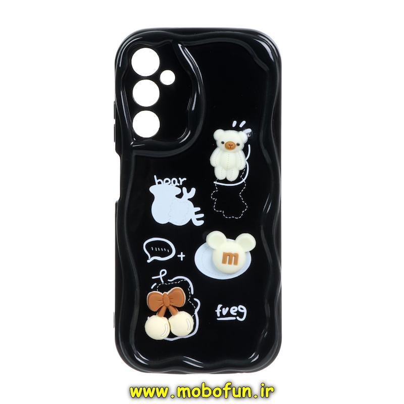 قاب گوشی Galaxy A05S سامسونگ طرح ژله ای سه بعدی برجسته عروسکی براق محافظ لنز دار بامپردار کد 22233