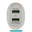 شارژر دیواری کلومن مدل KC-H300 به همراه کابل تبدیل microUSB