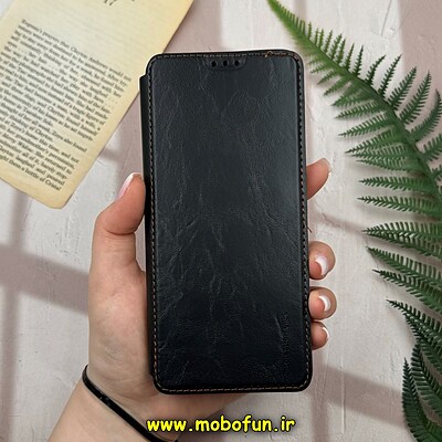 کیف گوشی موبایل Xiaomi 13 Lite شیائومی کلاسوری اورجینال دادوو Dadoo مدل SPORT 2025 محافظ لنزدار مشکی کد 22670