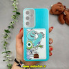 قاب گوشی Galaxy A35 سامسونگ ژله ای جاکارتی دار محافظ لنز دار کپسولی طرح سالیوان کد 22739