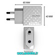 شارژر دیواری کلومن مدل KC-H600 به همراه کابل تبدیل microUSB