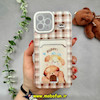 قاب گوشی iPhone 12 Pro Max آیفون ژله ای جاکارتی دار محافظ لنز دار کپسولی طرح PUPPY کد 22778