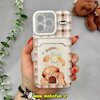 قاب گوشی iPhone 13 Pro آیفون ژله ای جاکارتی دار محافظ لنز دار کپسولی طرح PUPPY کد 22785