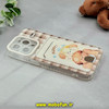 قاب گوشی iPhone 13 Pro آیفون ژله ای جاکارتی دار محافظ لنز دار کپسولی طرح PUPPY کد 22785