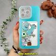 قاب گوشی iPhone 14 Pro Max آیفون ژله ای جاکارتی دار محافظ لنز دار کپسولی طرح سالیوان کد 22792