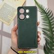 قاب گوشی Redmi Note 13 4G شیائومی اورجینال برند DADOO دادوو 2025 طرح دوخت HARD چرمی سبز تیره کد E19-22893