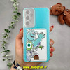 قاب گوشی Galaxy S23 FE سامسونگ ژله ای جاکارتی دار محافظ لنز دار کپسولی طرح سالیوان کد 22949