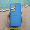 قاب گوشی Galaxy A12 - Galaxy M12 سامسونگ اورجینال پاستیلی مات دوتیکه لوگو برجسته آبی 13231