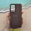قاب گوشی Galaxy A15 سامسونگ اورجینال پاستیلی مات دوتیکه لوگو برجسته قهوه ای 13234