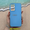 قاب گوشی Galaxy A15 سامسونگ اورجینال پاستیلی مات دوتیکه لوگو برجسته آبی 13237