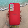 قاب گوشی Galaxy A54 سامسونگ اورجینال پاستیلی مات دوتیکه لوگو برجسته قرمز 13241