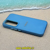 قاب گوشی Galaxy A54 سامسونگ اورجینال پاستیلی مات دوتیکه لوگو برجسته آبی 13243