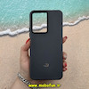 قاب گوشی Redmi 13C - Poco C65 شیائومی اورجینال پاستیلی مات دوتیکه لوگو برجسته خاکستری 13264