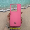 قاب گوشی Redmi Note 13 4G شیائومی اورجینال پاستیلی مات دوتیکه لوگو برجسته صورتی 13279