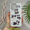 قاب گوشی iPhone 15 Pro Max آیفون So CooL اورجینال فانتزی Qseries لنز کرومی طرح سگ Puppy کد 13341