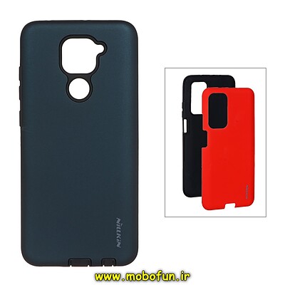 قاب گوشی Redmi Note 9 شیائومی طرح ضد ضربه Nillkin دو تیکه سبز کله غازی با محافظ سوکت شارژ کد 23075