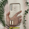 قاب گوشی Redmi Note 8 - Redmi Note 8 2021 شیائومی طرح الکتروپلیتینگ ژله ای شفاف اورجینال طرح مگ سیف محافظ لنز دار رزگلد کد 13677