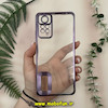 قاب گوشی Redmi Note 11 Pro 4G Global - Redmi Note 11 Pro 5G Global - Redmi Note 11E Pro 5G - Redmi Note 12 Pro 4G شیائومی طرح الکتروپلیتینگ ژله ای شفاف اورجینال طرح مگ سیف محافظ لنز دار بنفش کد 13694