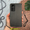 کیف گوشی Xiaomi 12 Lite شیائومی مگنتی طرح چرم کتابی بند آویز دار محافظ لنزدار مشکی کد 14005