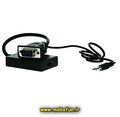 تبدیل VGA To HDMI CABLE رویال کد 24071