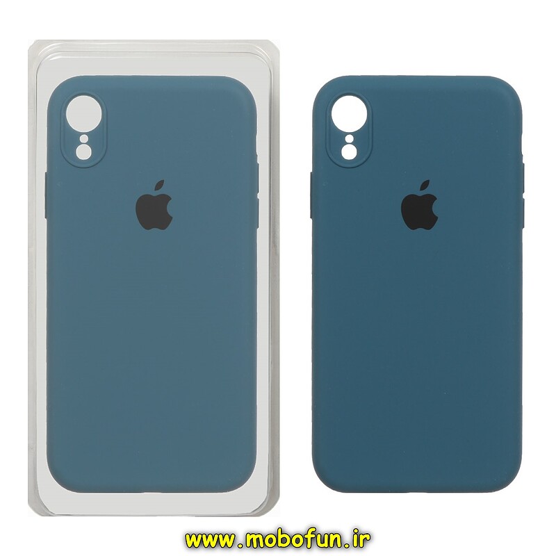 قاب گوشی iPhone XR آیفون سیلیکونی اورجینال پاک کنی درجه یک زیر بسته سبز کله غازی کد 24139