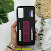 قاب گوشی Galaxy A14 سامسونگ چرمی اورجینال CASETIFY کاشن CATION دور سیلیکونی استندشو مشکی کد 13783