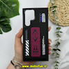 قاب گوشی Galaxy S22 Ultra سامسونگ چرمی اورجینال CASETIFY کاشن CATION دور سیلیکونی استندشو مشکی کد 13850