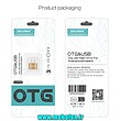 مبدل OTG microUSB کلومن مدل K-OTO2