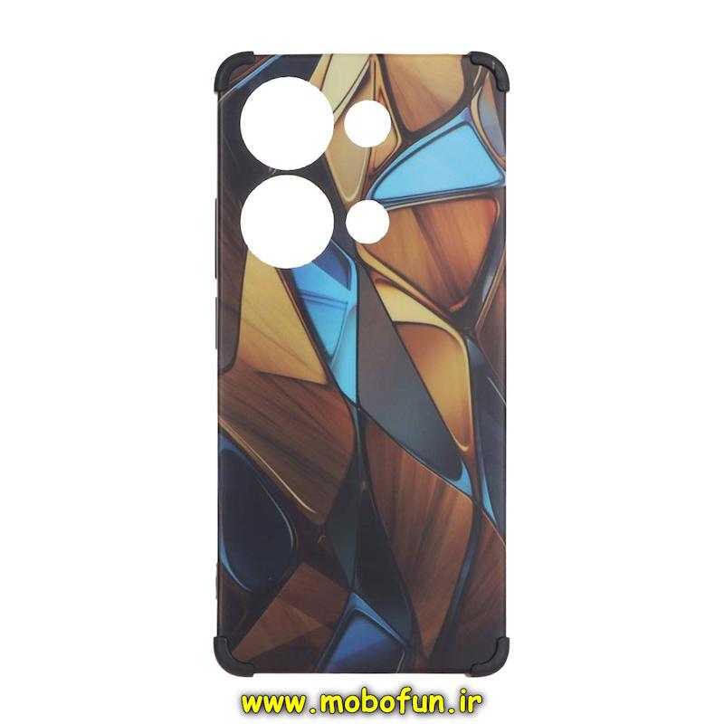 قاب گوشی Redmi Note 13 Pro 4G / Poco M6 Pro 4G شیائومی فانتزی هارد HARD ایربگ دار کپسولی محافظ لنز دار کد 24633
