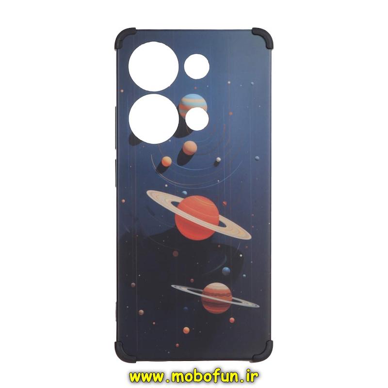 قاب گوشی Redmi Note 13 Pro 4G / Poco M6 Pro 4G شیائومی فانتزی هارد HARD ایربگ دار کپسولی محافظ لنز دار کد 24640